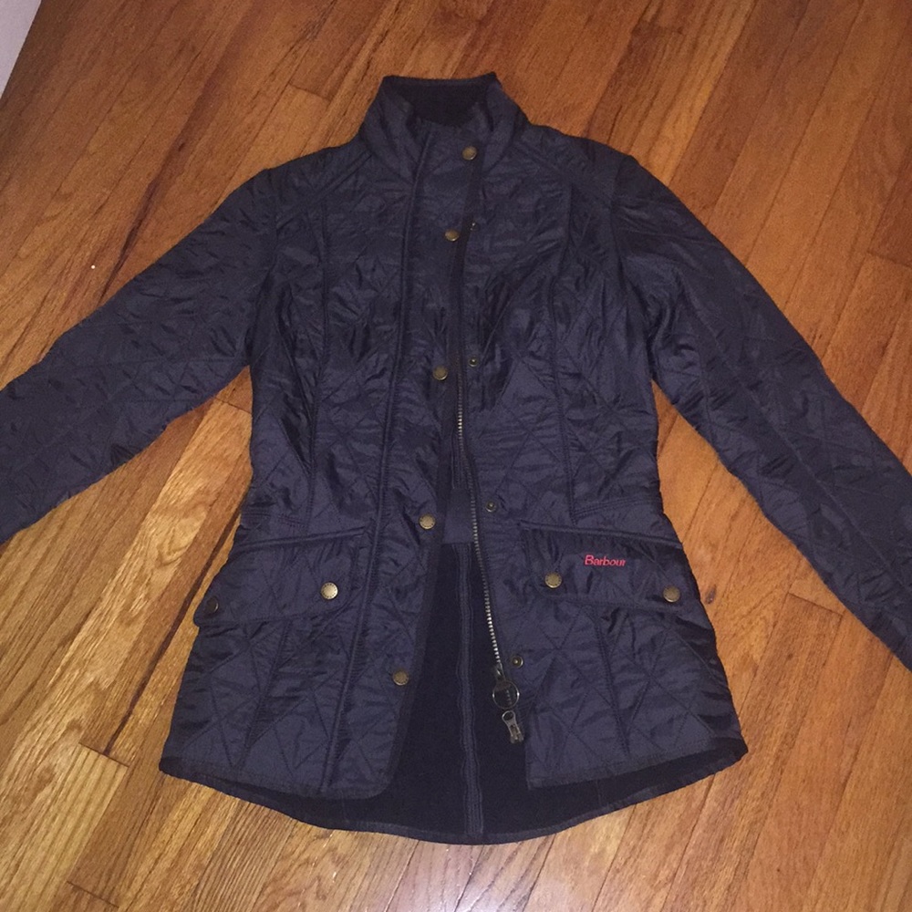 NWT Barbour Fleece-Lined Quilted Jacket